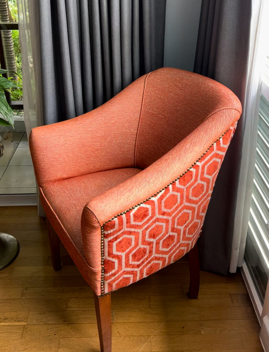 Upholstered Vintage Armchair